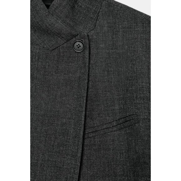 ZARA 100% WOOL BLAZER ZW COLLECTION - Picture 4 of 5
